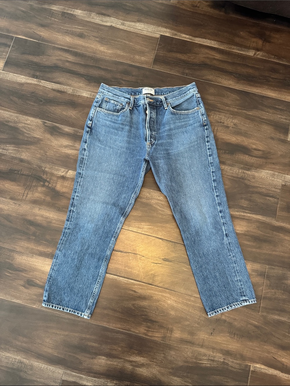 Agolde Riley cropped jeans